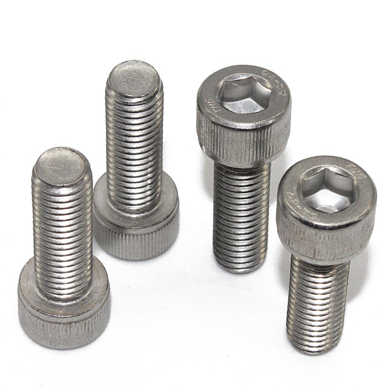 Fullerkreg M6-1.0 x 20MM Socket Head Cap Screws, Allen Socket Drive, Din 912, AISI 304 Stainless Steel (18-8), Full Thread, Bright Finish, Machine Thread, Quantity 20 - Image 4